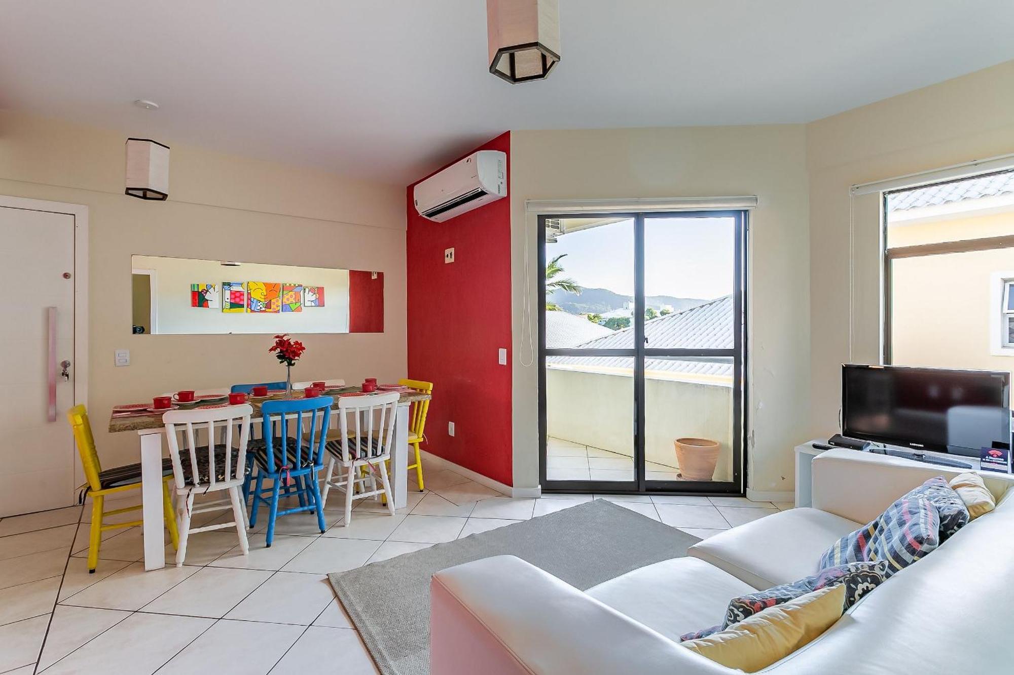 Apto Aconchegante A 110m Do Mar Em Floripa Eve203 Apartment